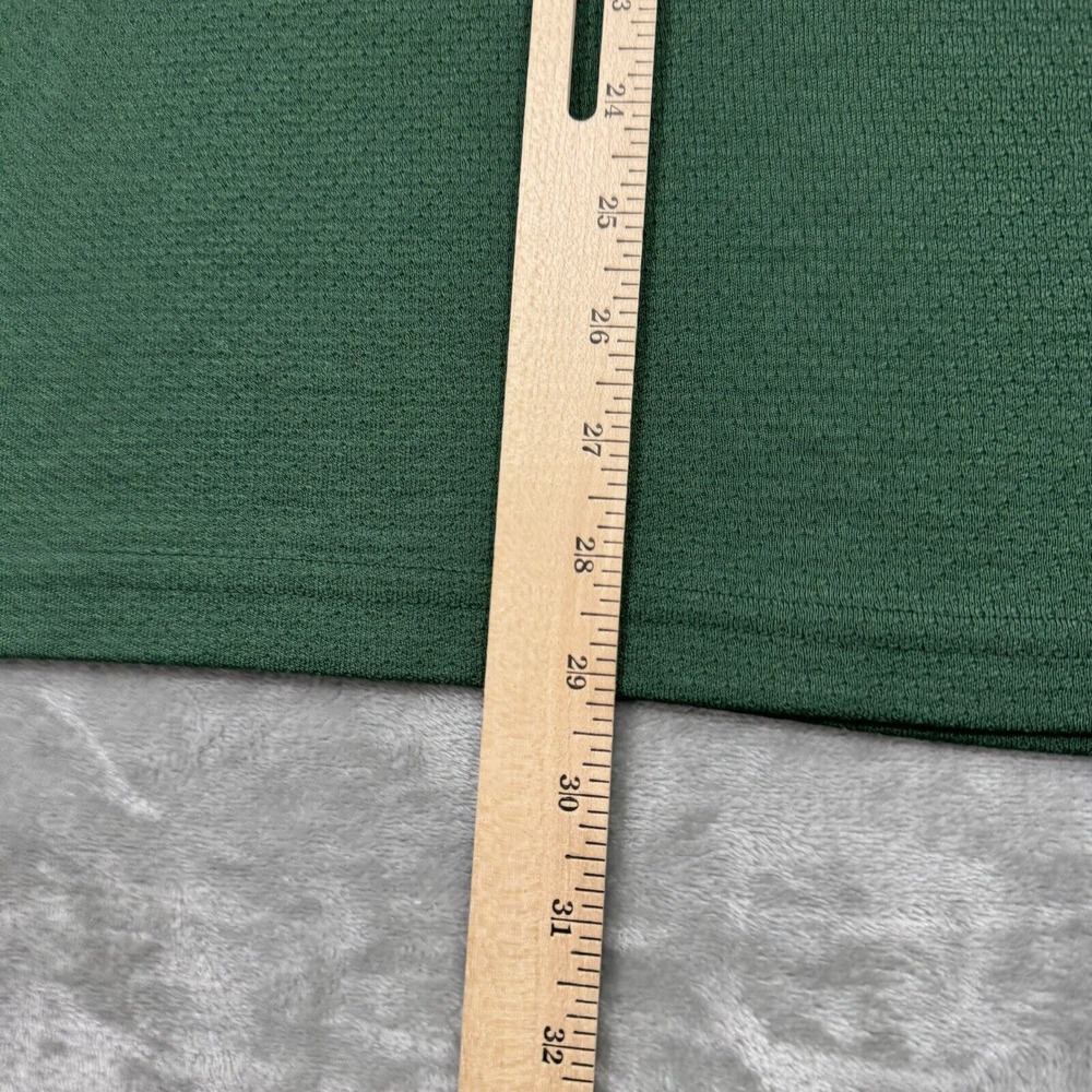 Vtg Green Bay Packers NFL Shirt Mens Medium Jersey V Neck Levens Sport Attack - Picture 5 of 10